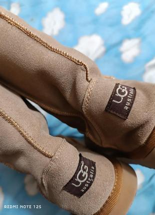 Ugg.угги натуральные. по бирке размер 7 (24 см )