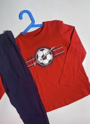 Піжама для хлопчика джордж george пижама для мальчика футбол футбольная