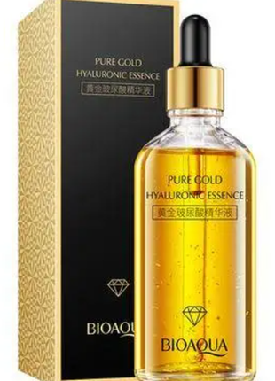 Сироватка для обличчя bioaqua 24k gold hyaluronic essence 100мл