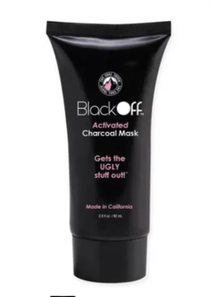 Черная маска-пленка для лица black off activated charcoal mask – пилинг лица