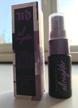 Фиксатор для макияжа urban decay all nighter мини