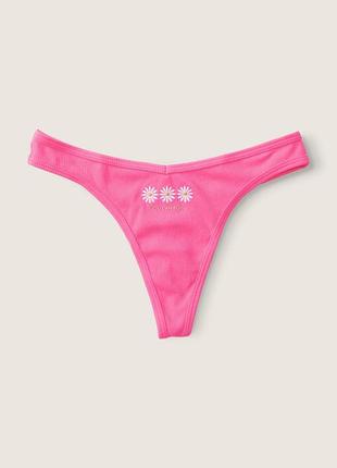 Стринги из хлопка. pink. victoria’s secret. оригинал 🇺🇸