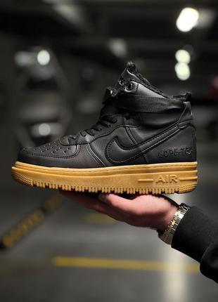 Чоловічі зимові кросівки nike air force 1 gore-tex