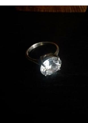 Серебряная 925' кольца с феонитом р.16.5