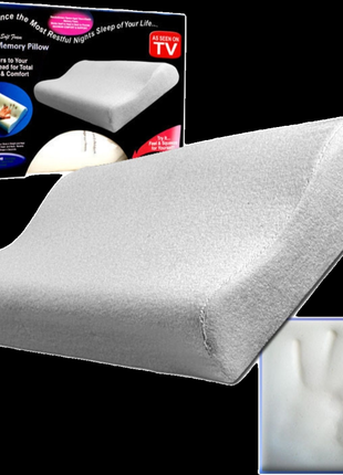 Ортопедическая подушка memory foam pillow