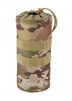 Сумка для бутылки brandit bottle holder 0,5-1л 210 х 90 х 90 мм мультикам multicam (8040-161)1 фото