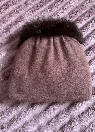 Шапка теплая женская