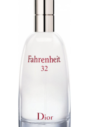 Мужские духи fahrenheit 32 dior 100ml1 фото