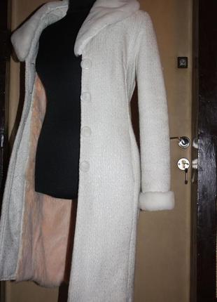 Пальто зимнее на меху, р. xs2 фото
