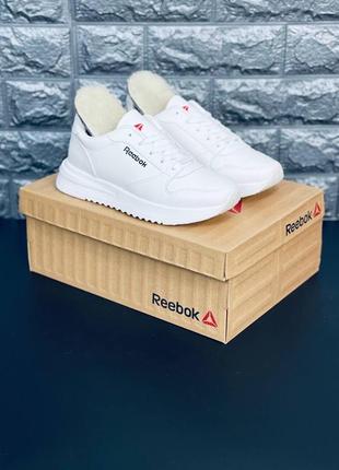 Кроссовки рыбок reebok на меху женские еврозима классические рыбок2 фото