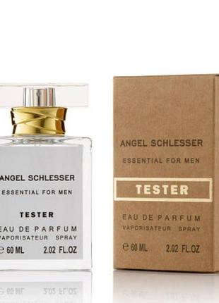 Тестер 60ml для мужчин angel schlesser essential for men