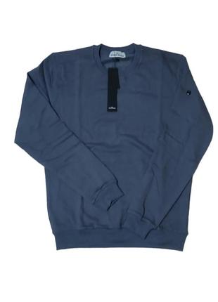 Світшот stone island синього кольору