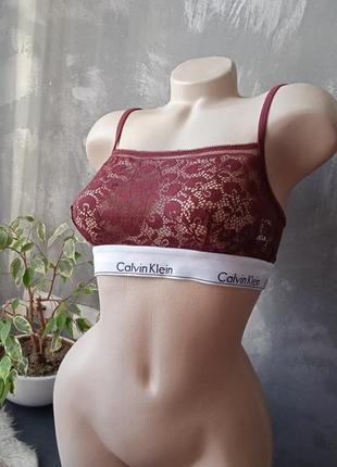 Топ бюстгальтер calvin klein