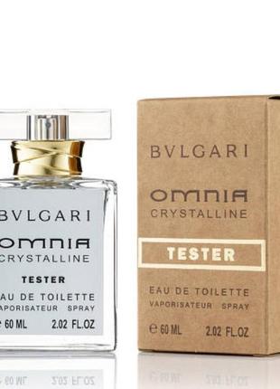 Тестер 60ml gold жіночий bvlgari omnia crystalline