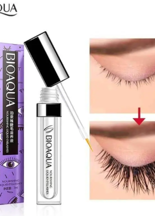 Сыворотка для роста ресниц и бровей bioaqua nourishing liquid eyelashes (7мл)