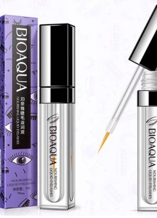 Сыворотка для роста ресниц и бровей bioaqua nourishing liquid eyelashes (7мл)