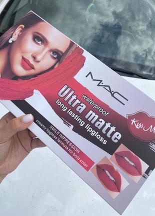 Матовая помада от mac matte 12 в 1