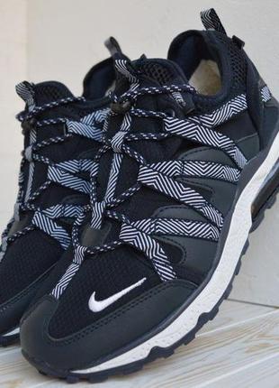 Nike air max 270 кроссовки мужские зимние с мехом отличное качество ботинки сапоги низкие теплые найк аир макс синие1 фото