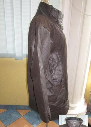 Оригинальная женская кожаная куртка echt leder. германия. лот 8483 фото
