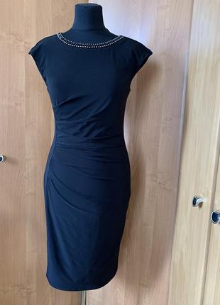 Платье черное платье футляр1 фото