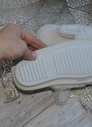 29-30 нові фірмові білі домашні капці тапки зайчик lc waikiki вайкікі9 фото