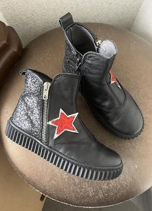 Шкіряні черевики 31 р