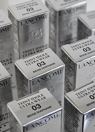 Lancome teint idole ultra wear 03 beige diaphane5 фото