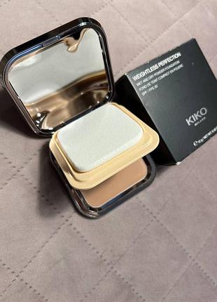 Kiko milano розгладжуюча пудрова основа з матовим покриттям і spf 303 фото