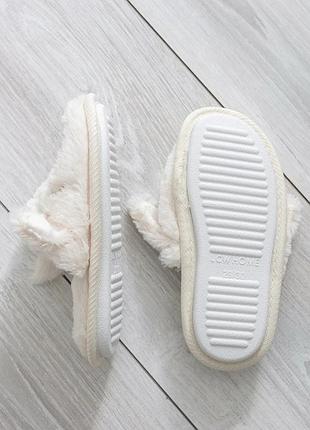 29-30 нові фірмові білі домашні капці тапки зайчик lc waikiki вайкікі3 фото