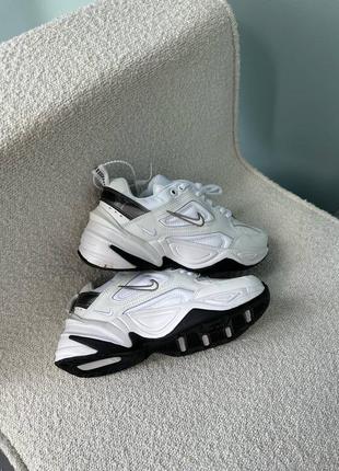 Кроссовки nike m2k white/black