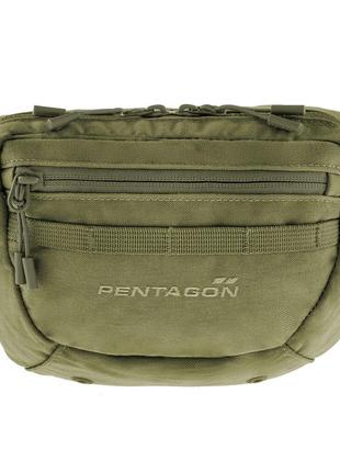 Сумка на пояс pentagon tactical fanny pack 260 x 170 мм олива (k17099-03)