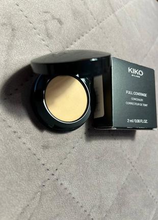 Консилер kiko milano повного покриття3 фото