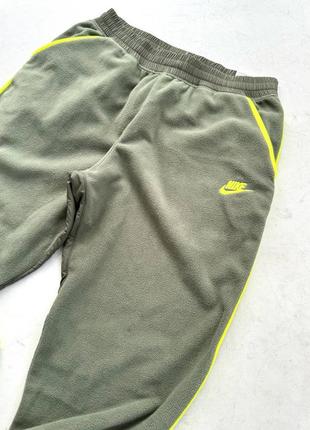 Nike standard fit regular length брюки спортивные на флисе