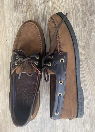 Оригинальные мужские топсайдеры sperry top-sider.