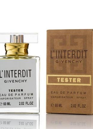 Тестер 60ml  givenchy l'interdit