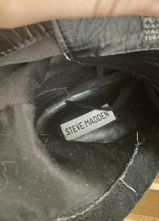 Кожаные ботинки steve madden 3
