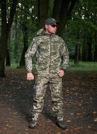 Костюм soft shell combat tactical пиксель всу1 фото