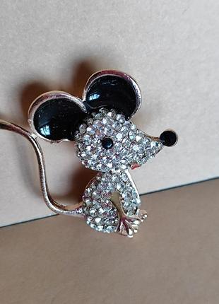 Брошка " мишеня" 9