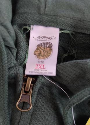 Кофта на блискавці з капюшоном, толстовка, худі, великі розміри унісекс дизайнерська...