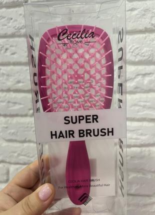 Гребінець для волосся super hair brush💞2 фото