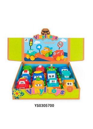 Набор машинок jzd-037 12 шт