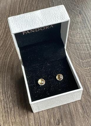 Кульчики, сережки pandora