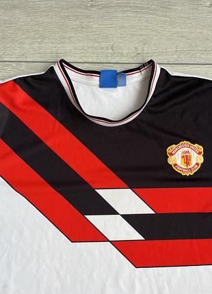 Футбольная футболка манчестер юного manchester united adidas football jersey3 фото