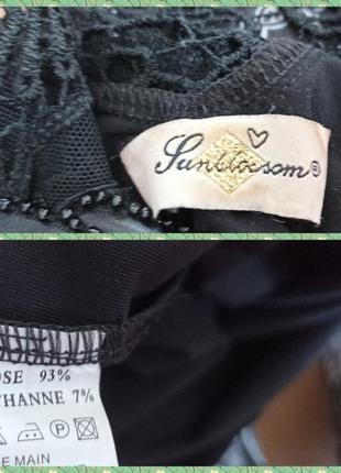 ✨✨гарна  жіноча блузка спина сіточка вишивка 48✨✨9 фото