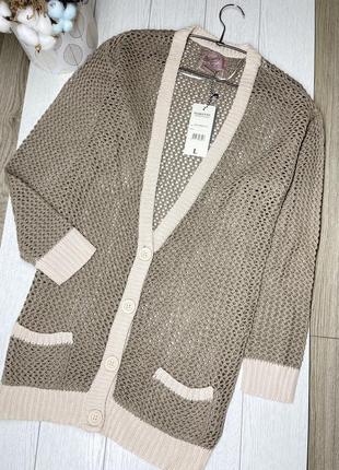 Новый вязаный кардиган xxl 3xl кофта сетка вязаная кофта большого размера
