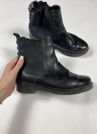 Кожаные челси de mark