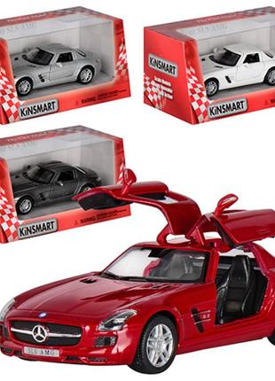 Машинка інертна kinsmart mercedes-benz sls amg kt-5349-w 12.5 см