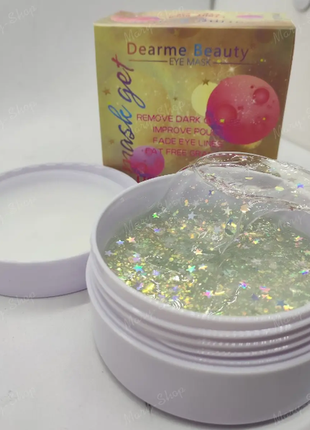 Гидрогелевые патчи dearme beauty light bulb eye mask 60 шт.