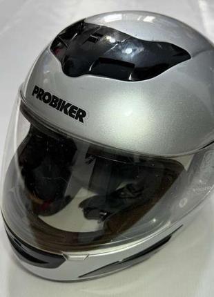 Мотошлем probiker carbon kevlar, germany, ece r 22-05, xl, размер 62