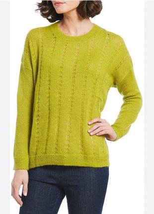 Светр ажурна в'язка мохер